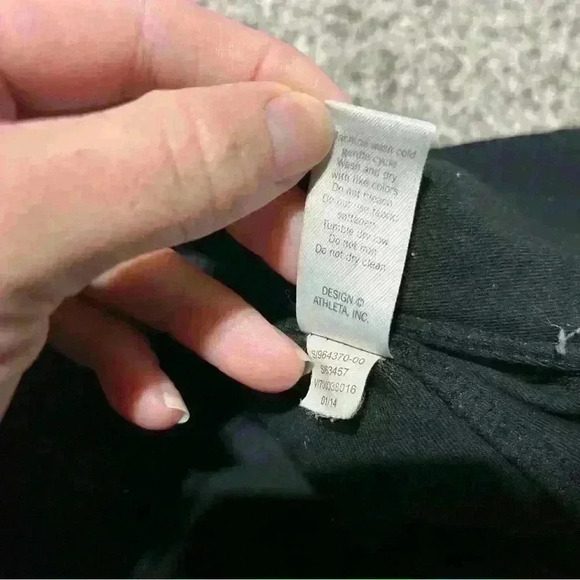 Athleta Criss Cross Hope Jacket Mock Neck Full Zip Black Size S? See Note! - Picture 8 of 10